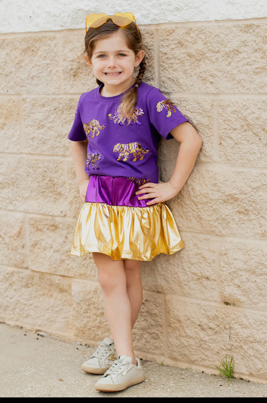 Girl + Mom Tiger Tee!
