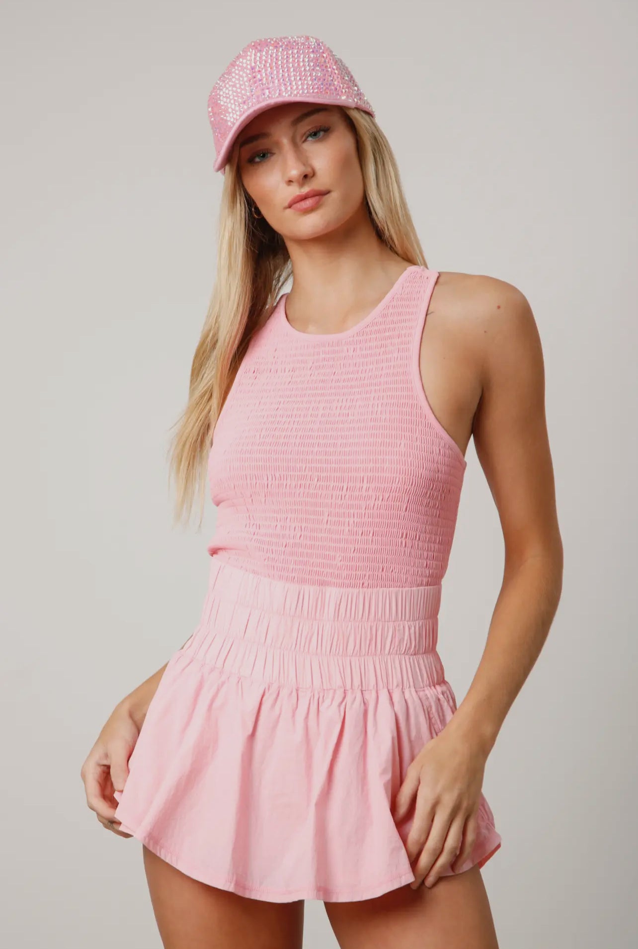 Washed Sporty Romper -SALE