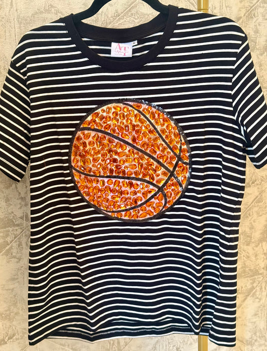 Basketball Jewel  Tee - IN STOCK