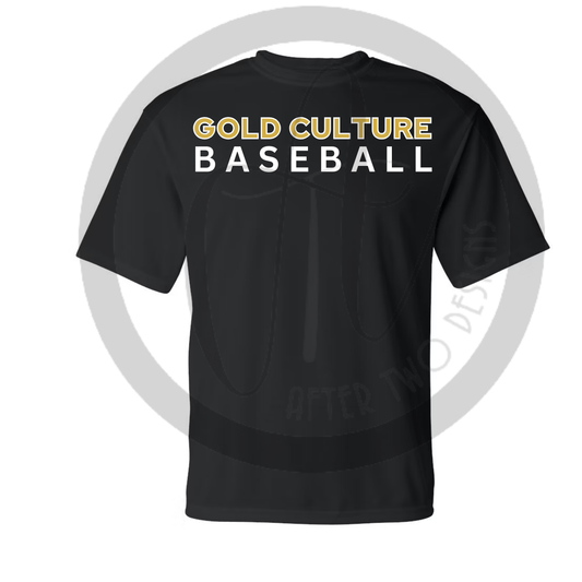 GC Baseball Dri Black- Fit