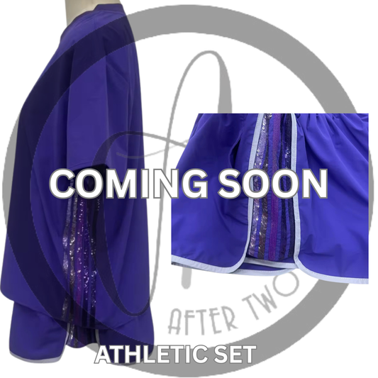 Purple Ombre Athletic Set