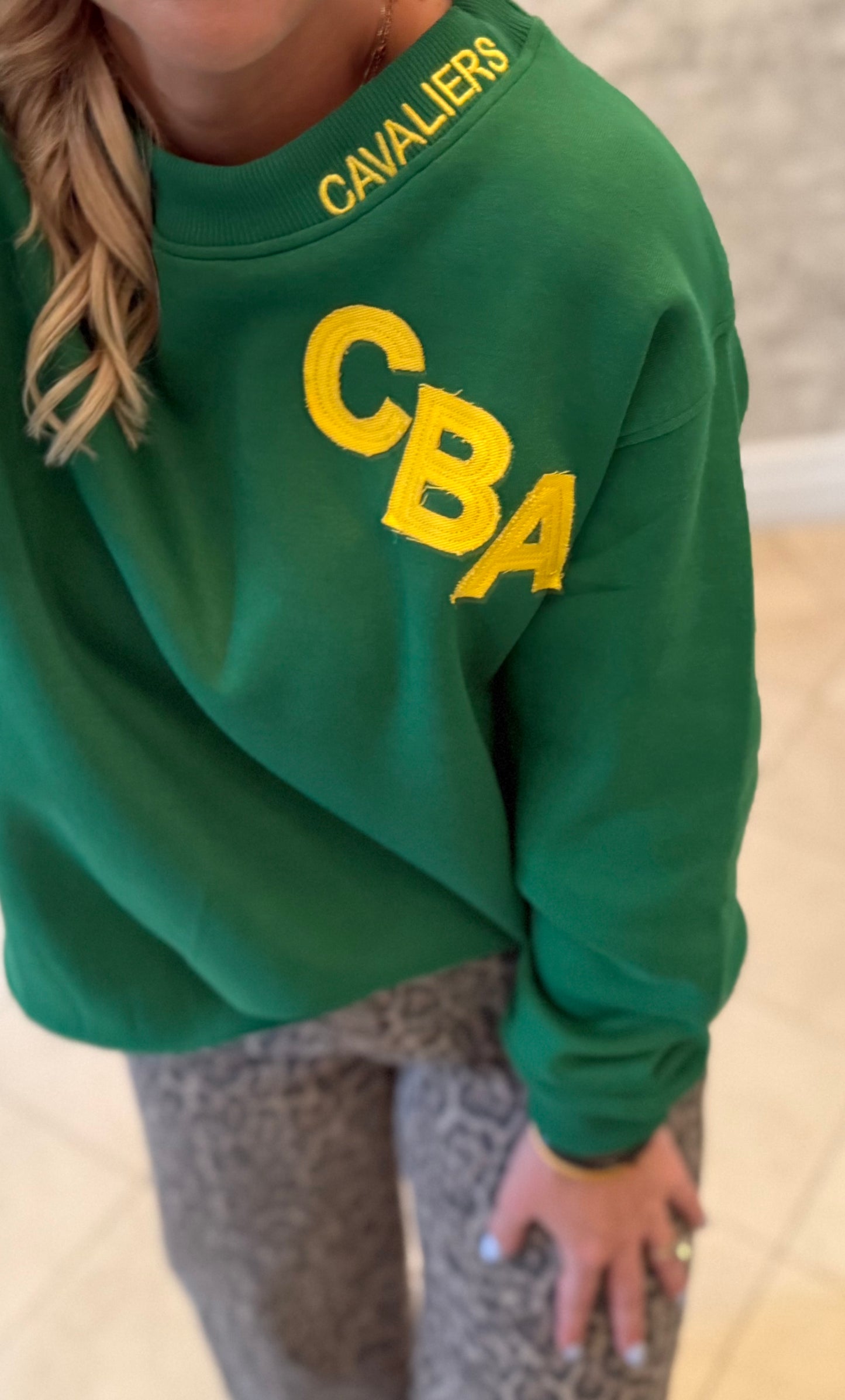 CBA Fleece Sweatshirt IN STOCK