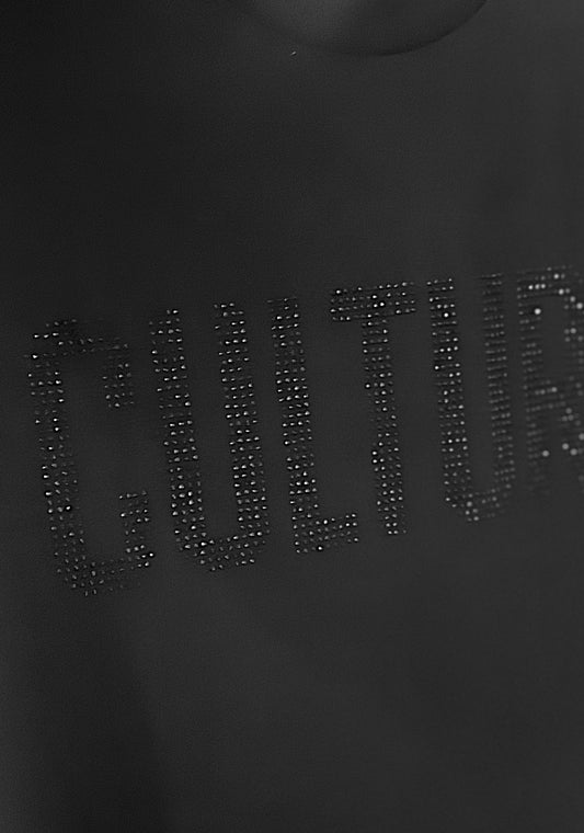 CULTURE Rhinestone Relaxed Tee- IN STOCK