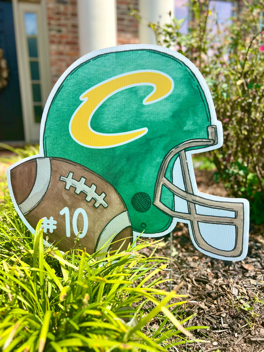 Football Helmet Calvary