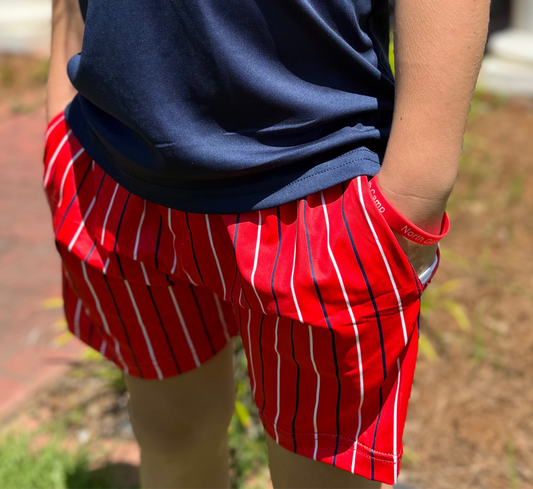 RWNavy Striped Shorts - IN STOCK