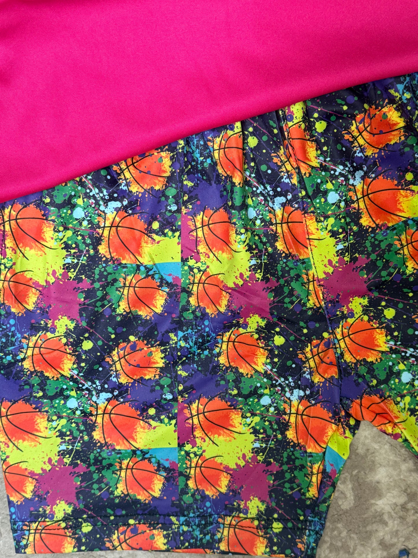 Basketball Neon Shorts
