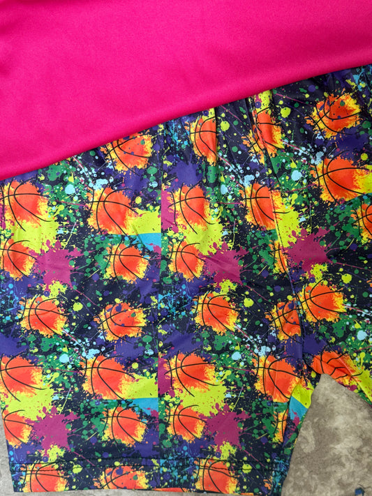 Basketball Neon Shorts