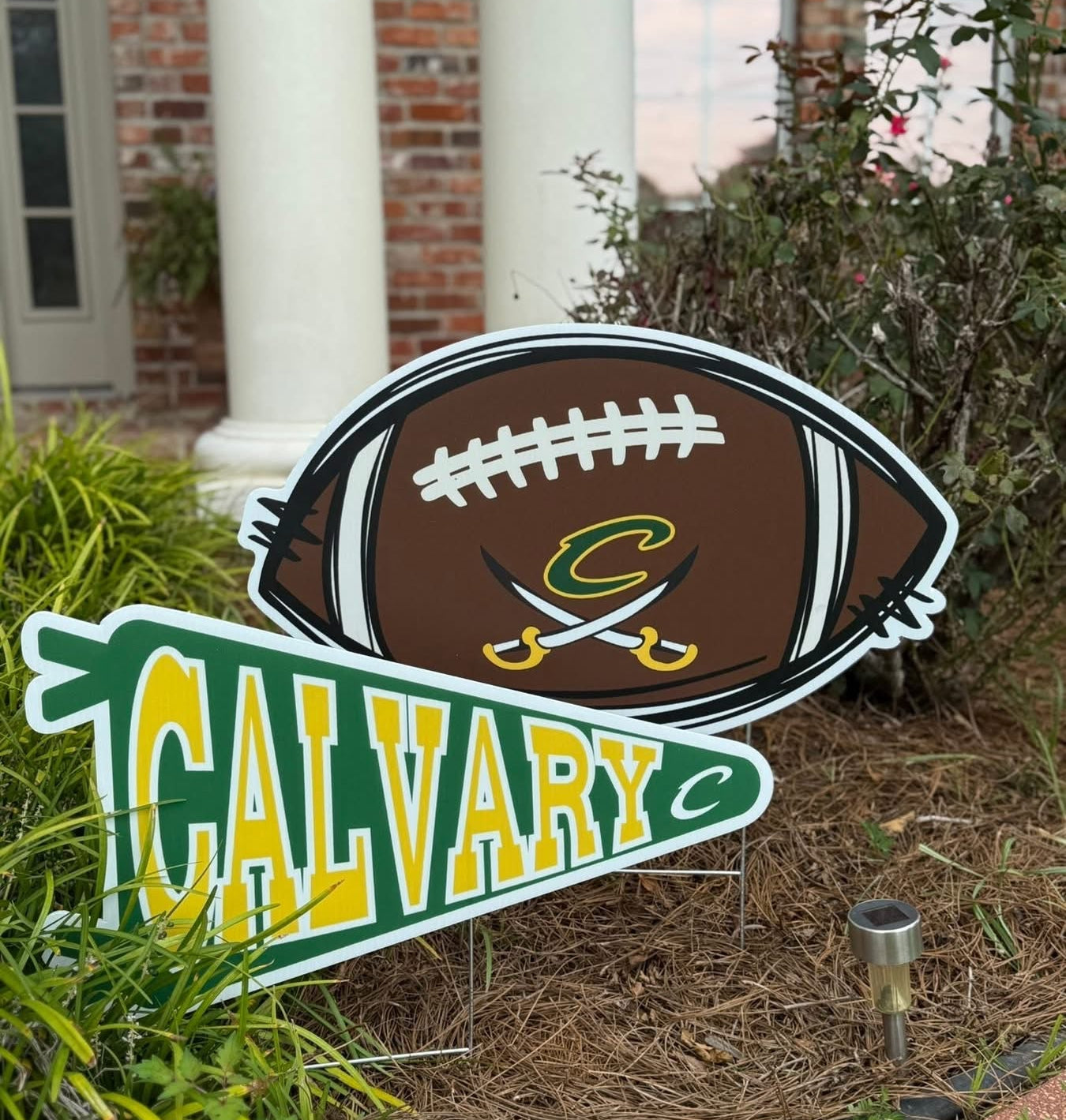 Team Logo FOOTBALL Yard Sign