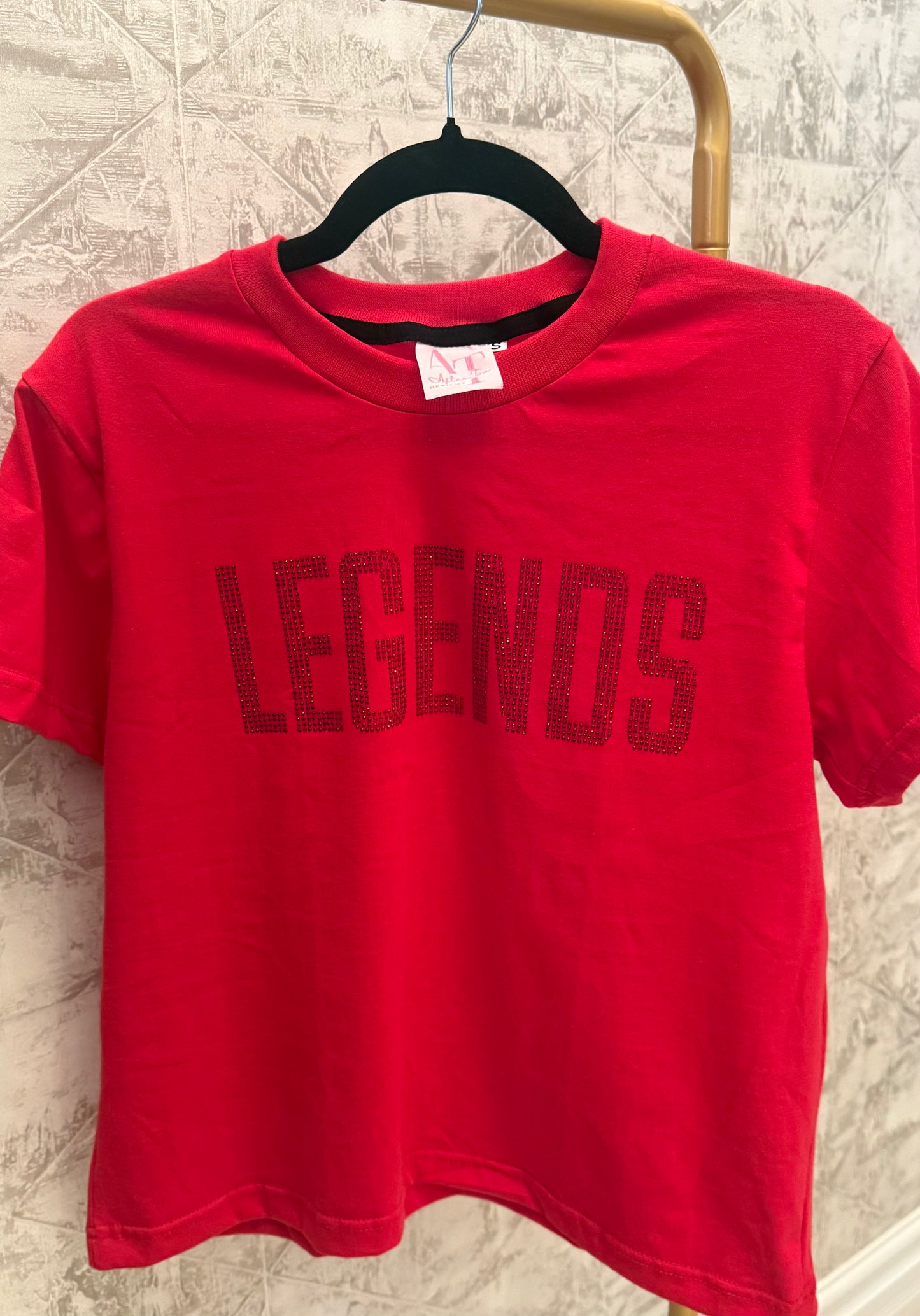 LEGENDS Rhinestone Relaxed Tee- PRESALE