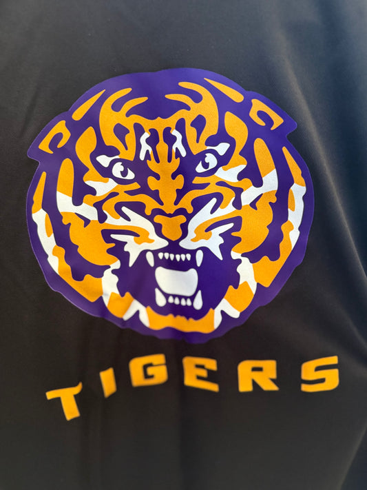 Tiger Head BLACK *IN STOCK A4