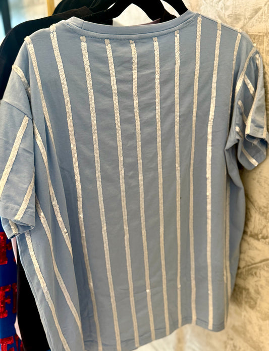 Sting Pinstripe Tee PRESALE