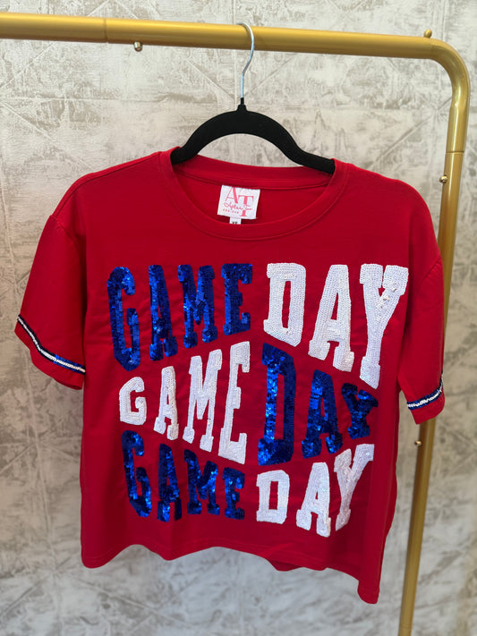 Red + ROYAL Game Day - IN STOCK!