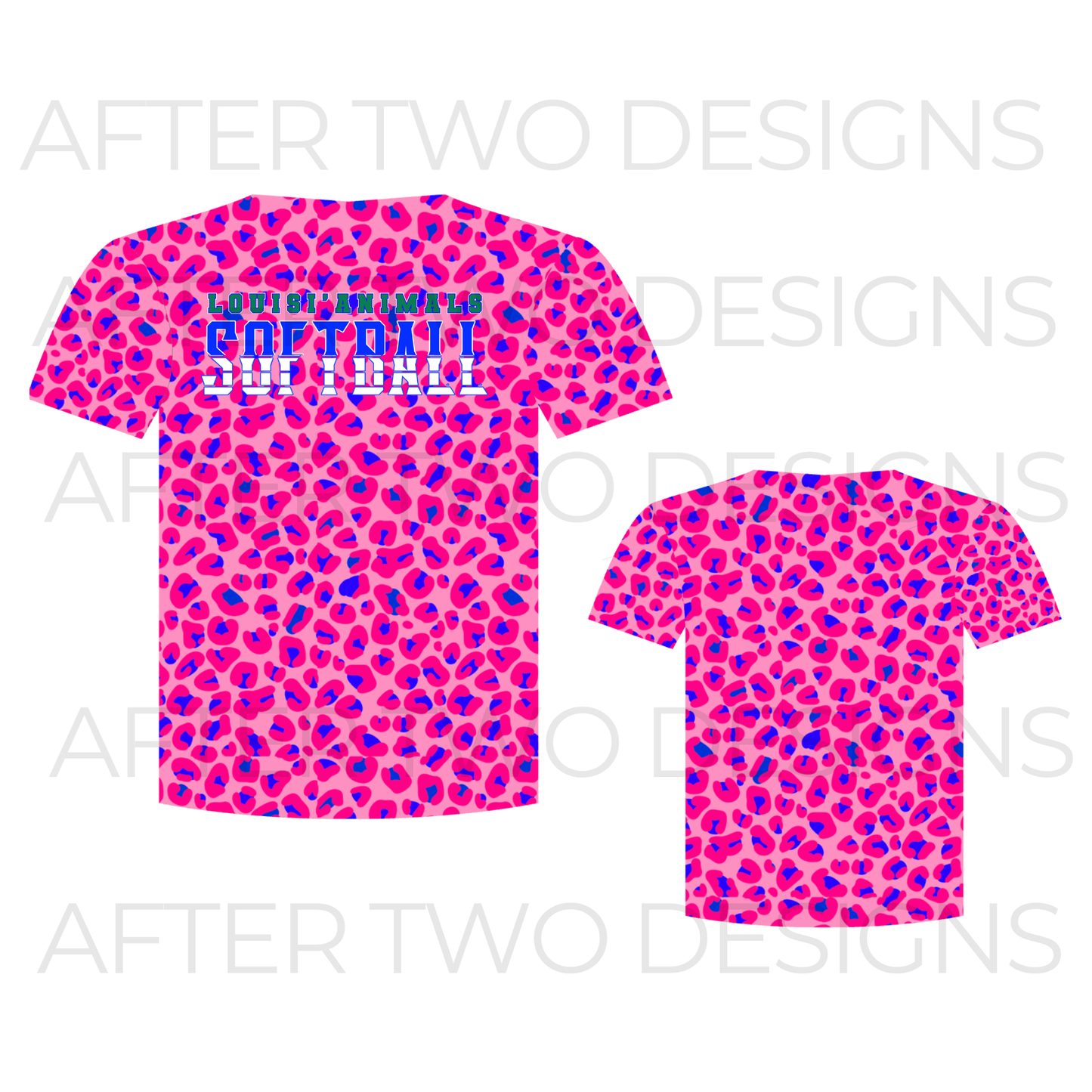 Pink Leopard Women/Girl Pink Drifit A2D - PRESALE