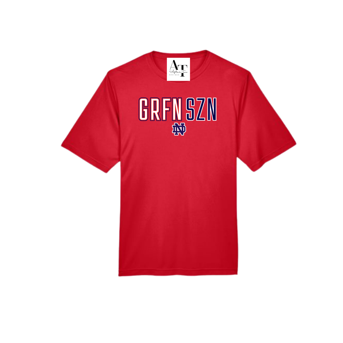 GRFN SZN A4 Tee Red  MTO