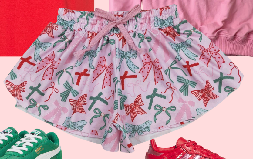 Christmas Bow Shorts PREORDER