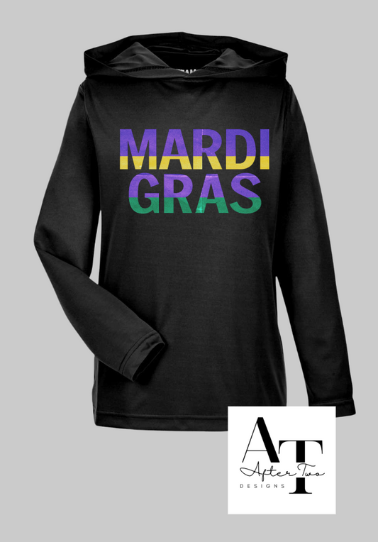 Drifit Hooded Tee MARDI GRAS- PREORDER