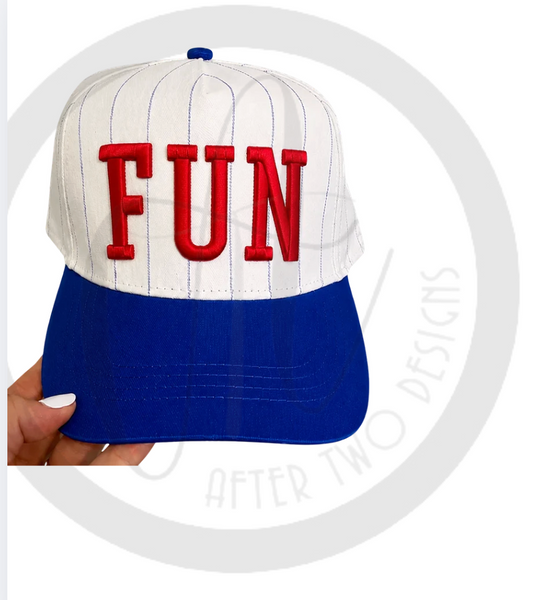 FUN Embroidered Hat_PRESALE