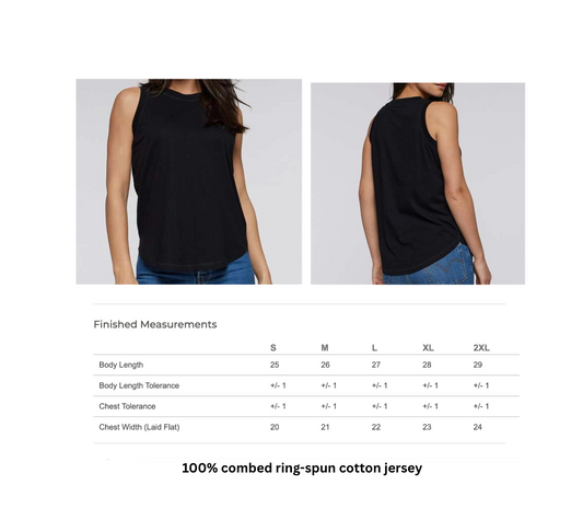 Womens Relaxed Royal Tank - PRESALE