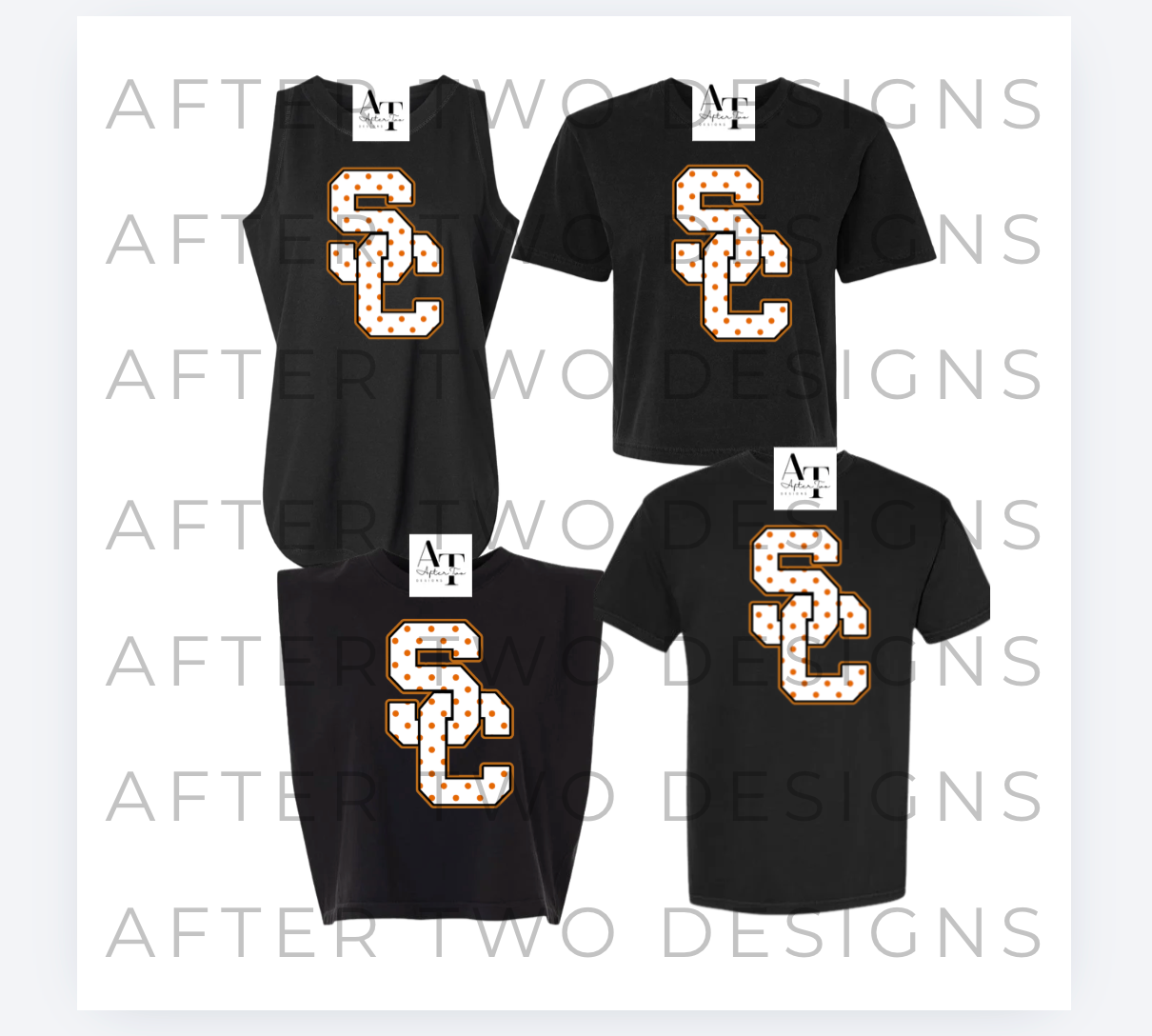 Orange Dots Women SC -  PRESALE