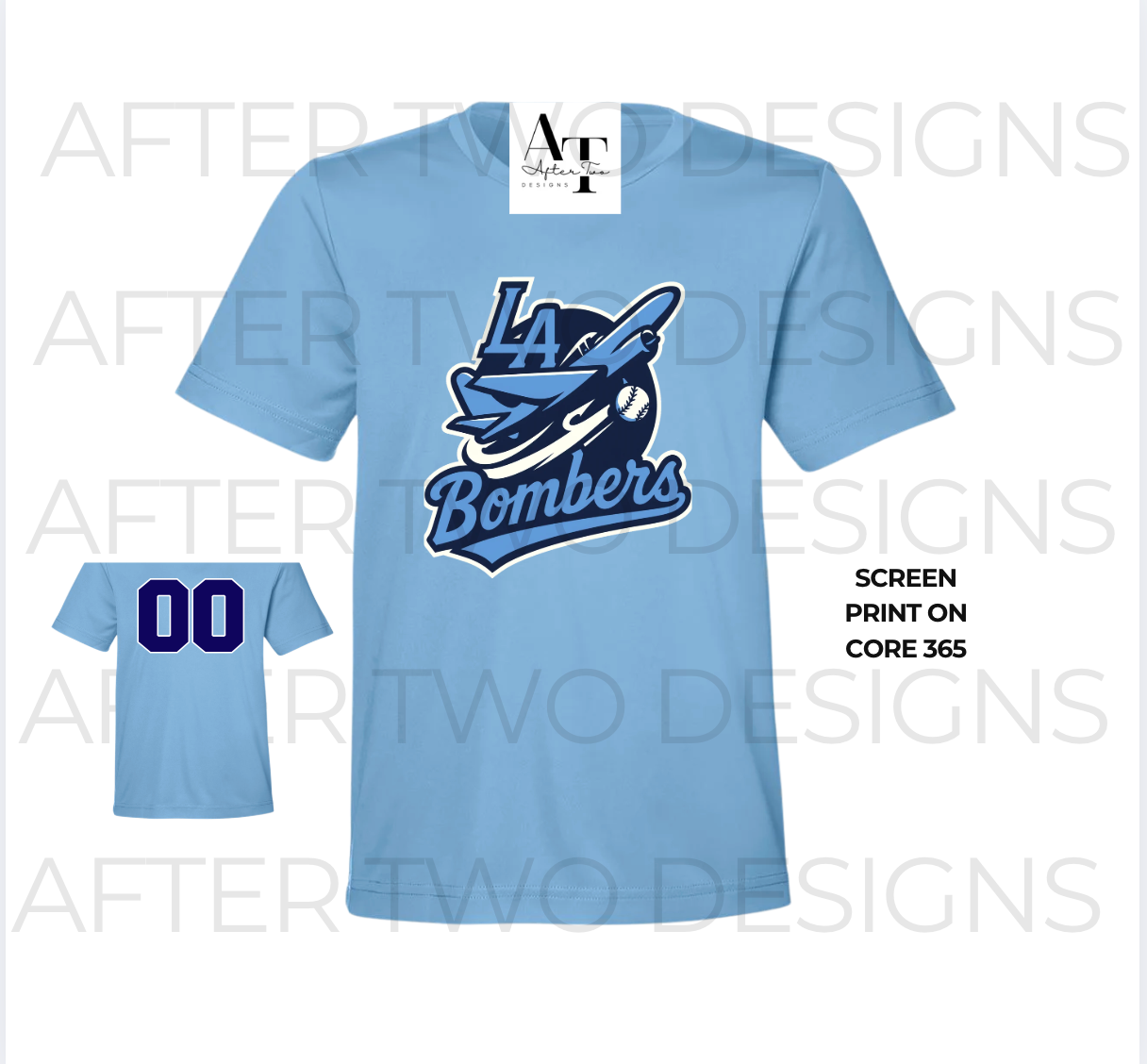 Bombers Logo Drifit Tee Core365 - PRESALE