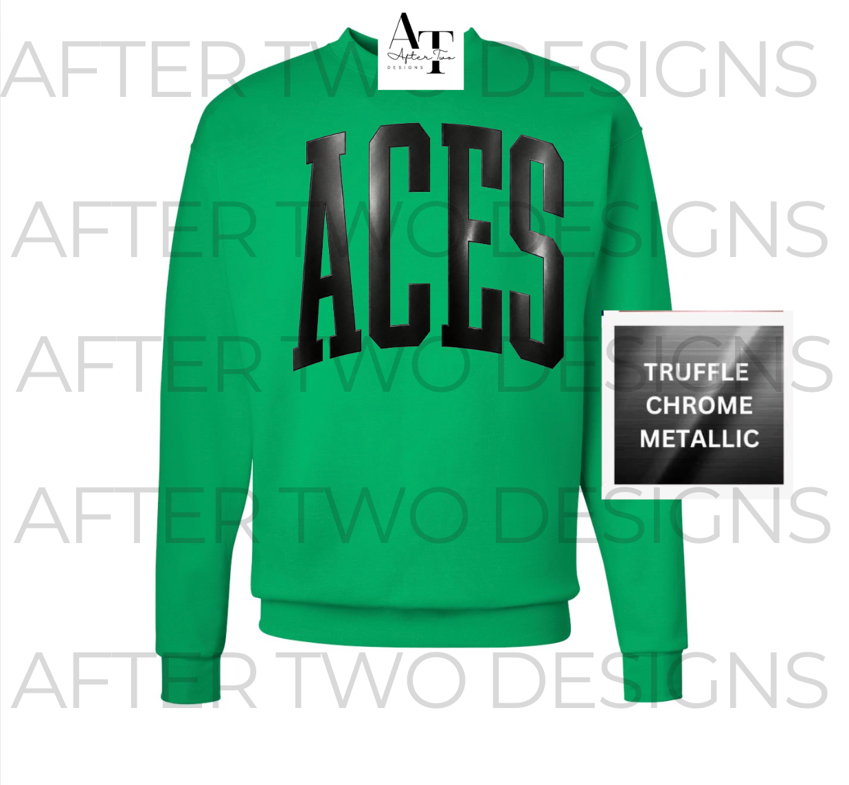 Metallic ACES Sweatshirt - PRESALE