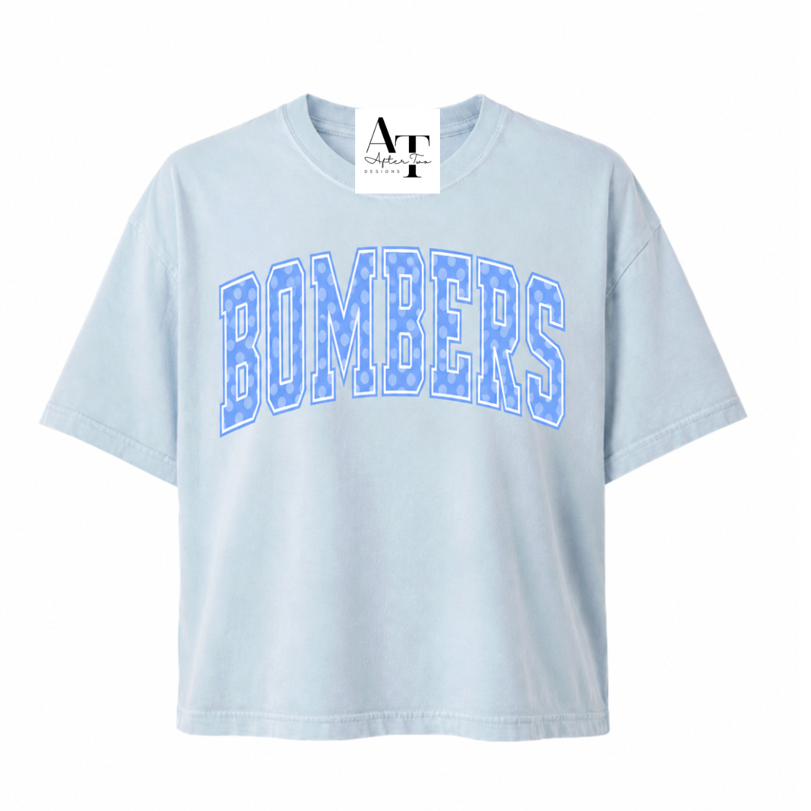 BOMBERS Tonal Dot Tee Comfort Colors- PRESALE