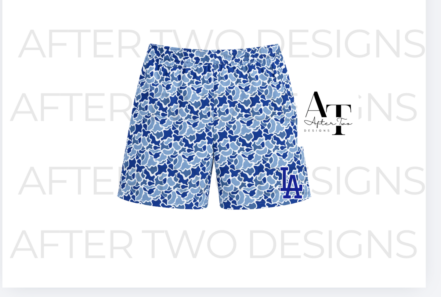LA BOMBERS Camo Shorts - PRESALE