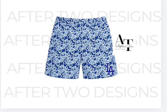 LA BOMBERS Camo Shorts - PRESALE