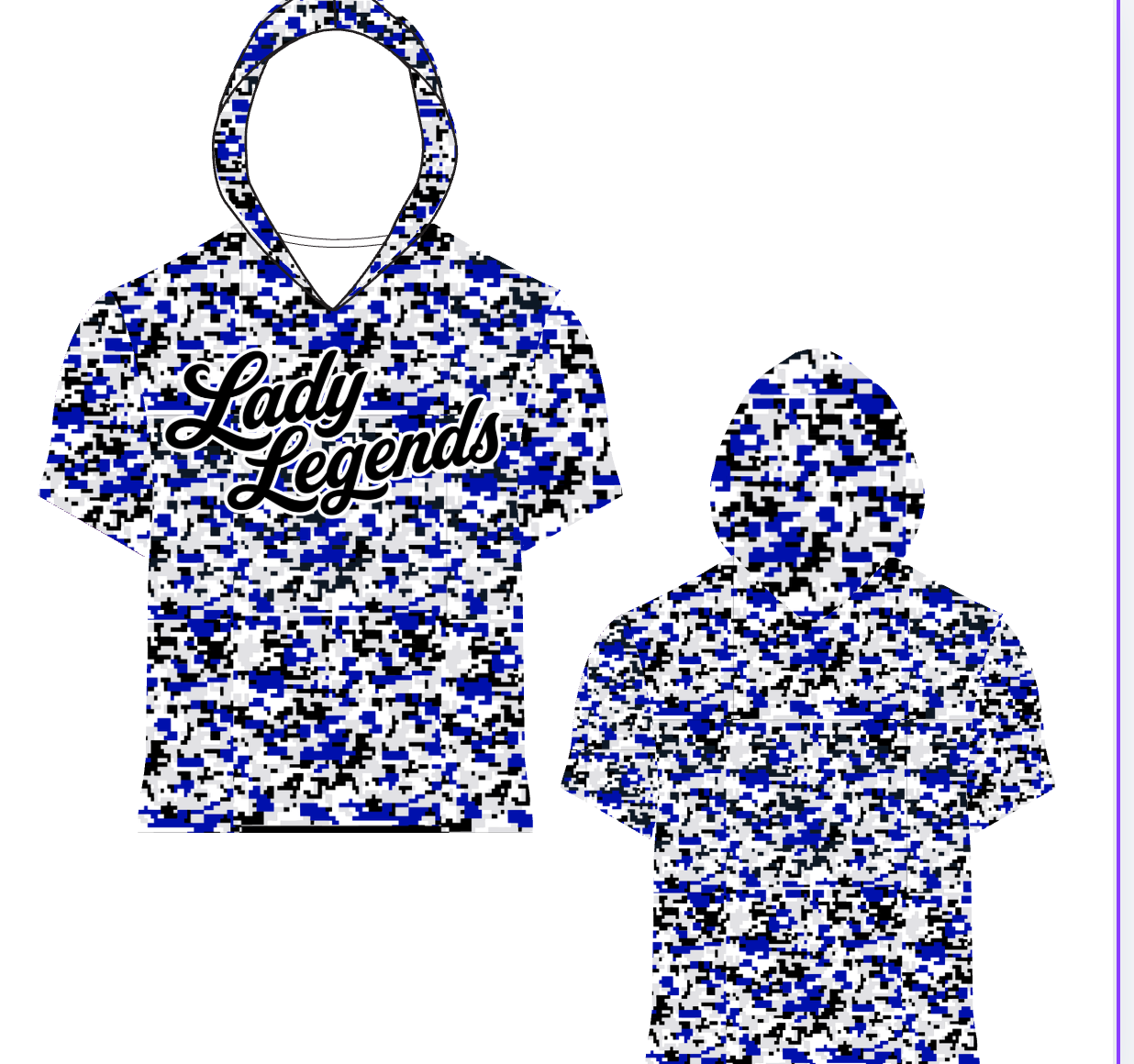 Legends Pixel Camo A2D Shoodie - PRESALE