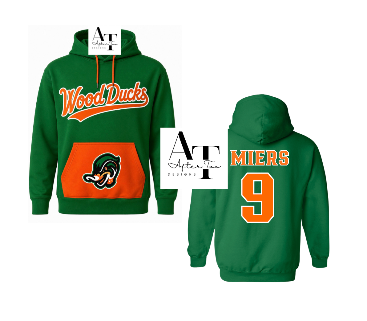 Ducks Fleece Hooded A2D Pullover - PRESALE