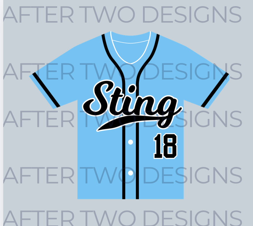 Front JERSEY Yard Sign