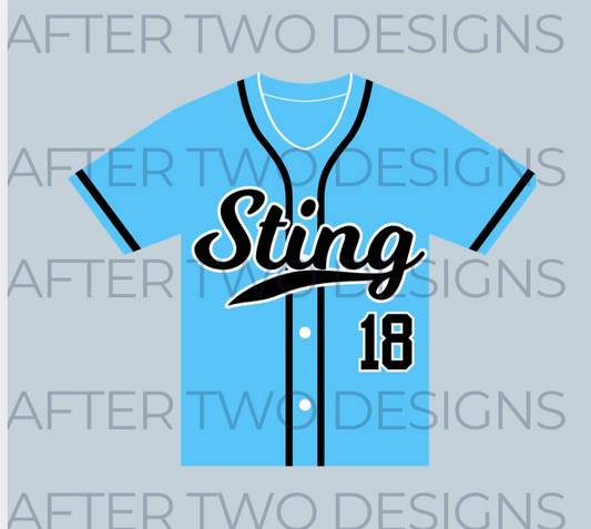 Front JERSEY Yard Sign