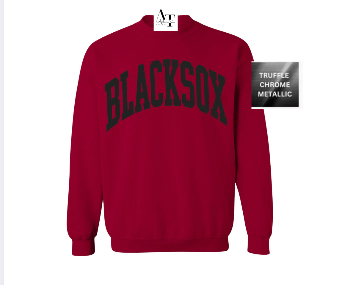 Metallic BLACKSOX Unisex Gildan Sweatshirt - PRESALE