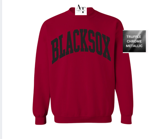 Metallic BLACKSOX Unisex Gildan Sweatshirt - PRESALE
