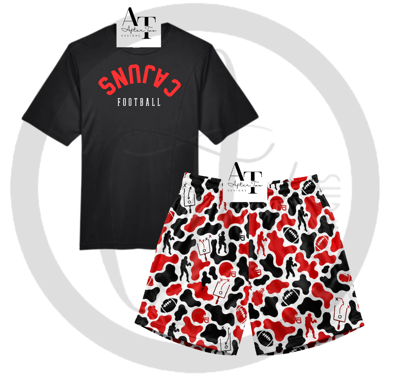 Cajun Football Camo SHORTS  - PRESALE