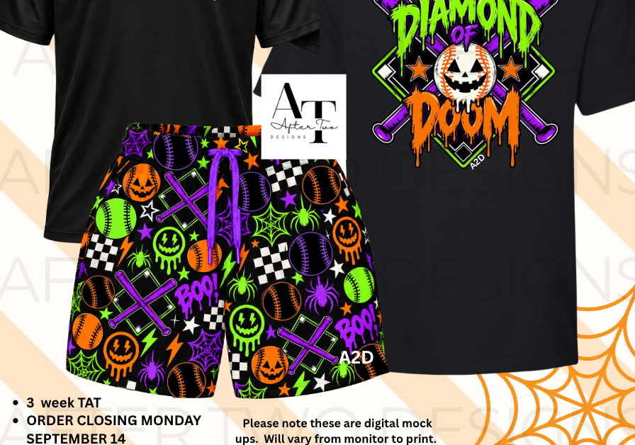 Diamond of Doom Shorts - PRESALE