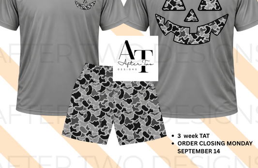 Black Camo Shorts - PRESALE