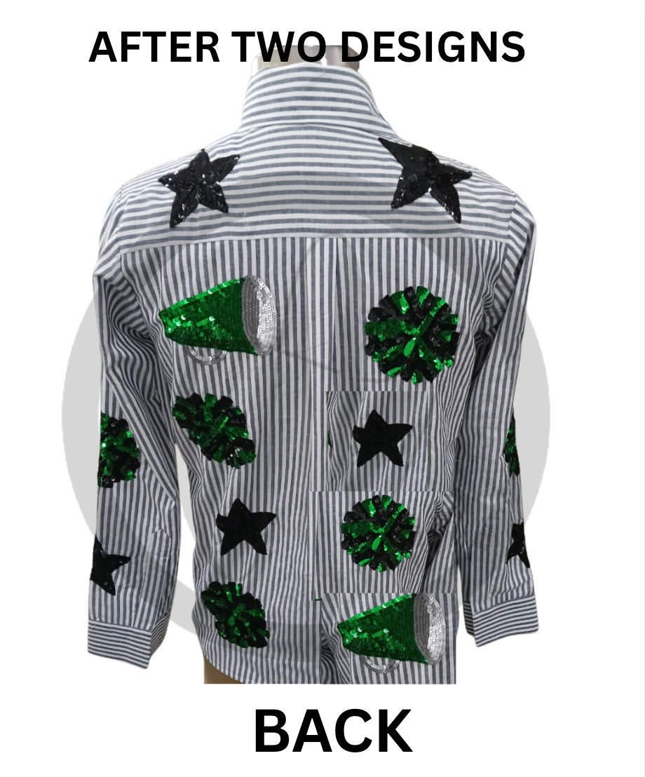 Rebels Sequin Poplin - PRESALE