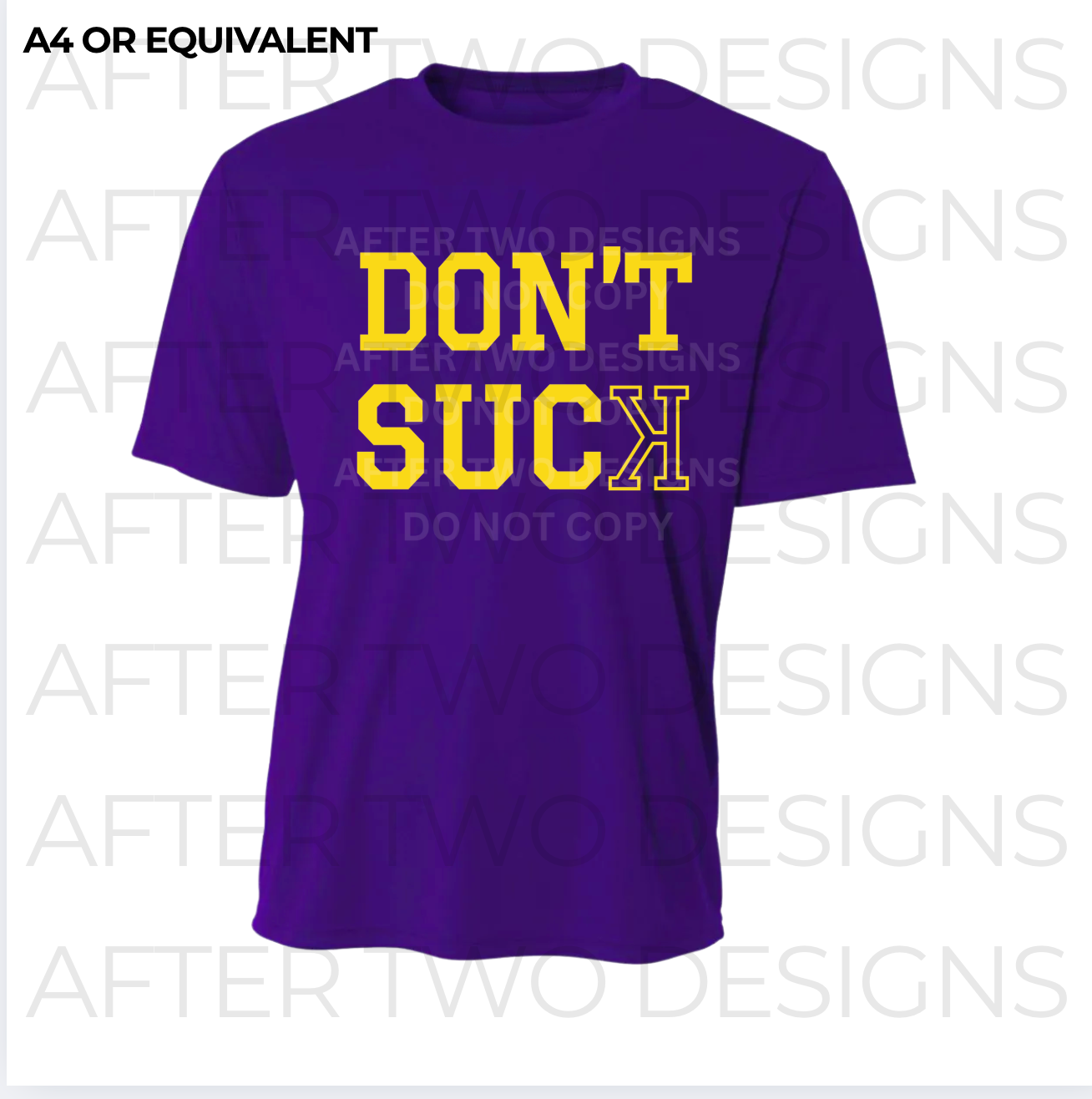 Purple&GoldK  Drifit  MTO