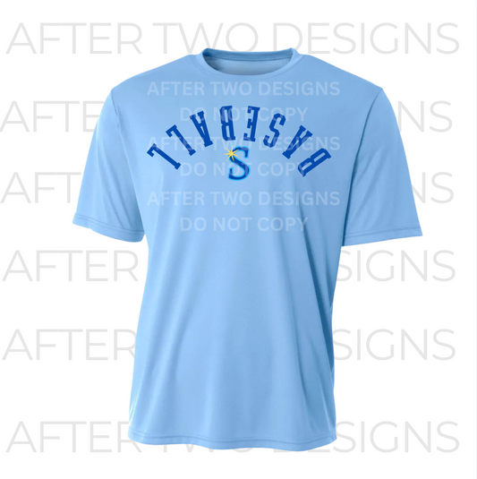 Baseball Sting  Blue MTO Drifit