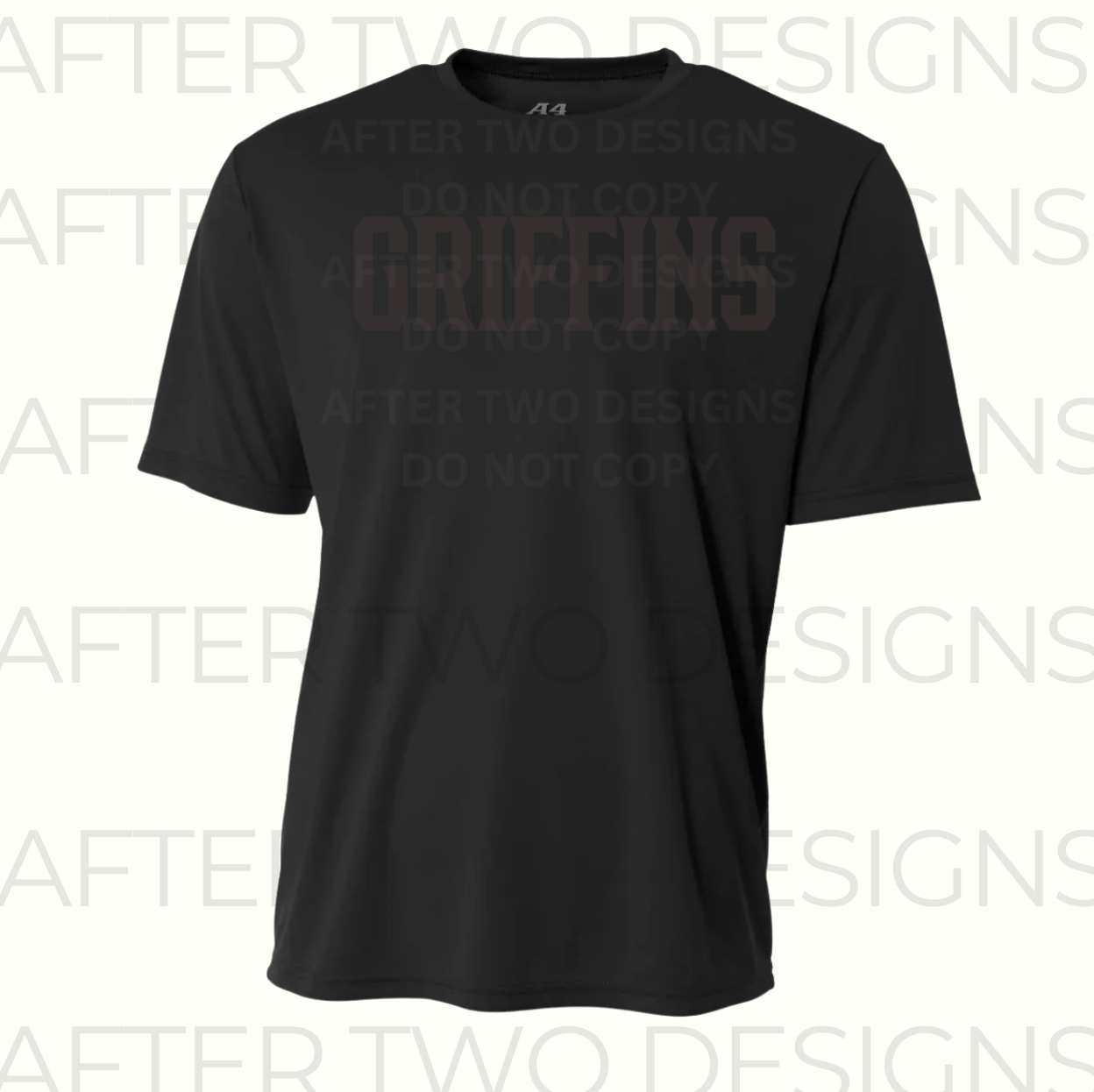 Griffins Black Monochrome MTO Drifit