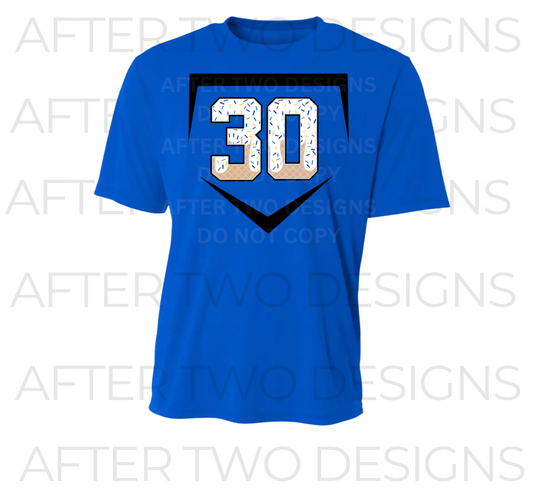 Youth Number Drip Plate -  DriFit MTO