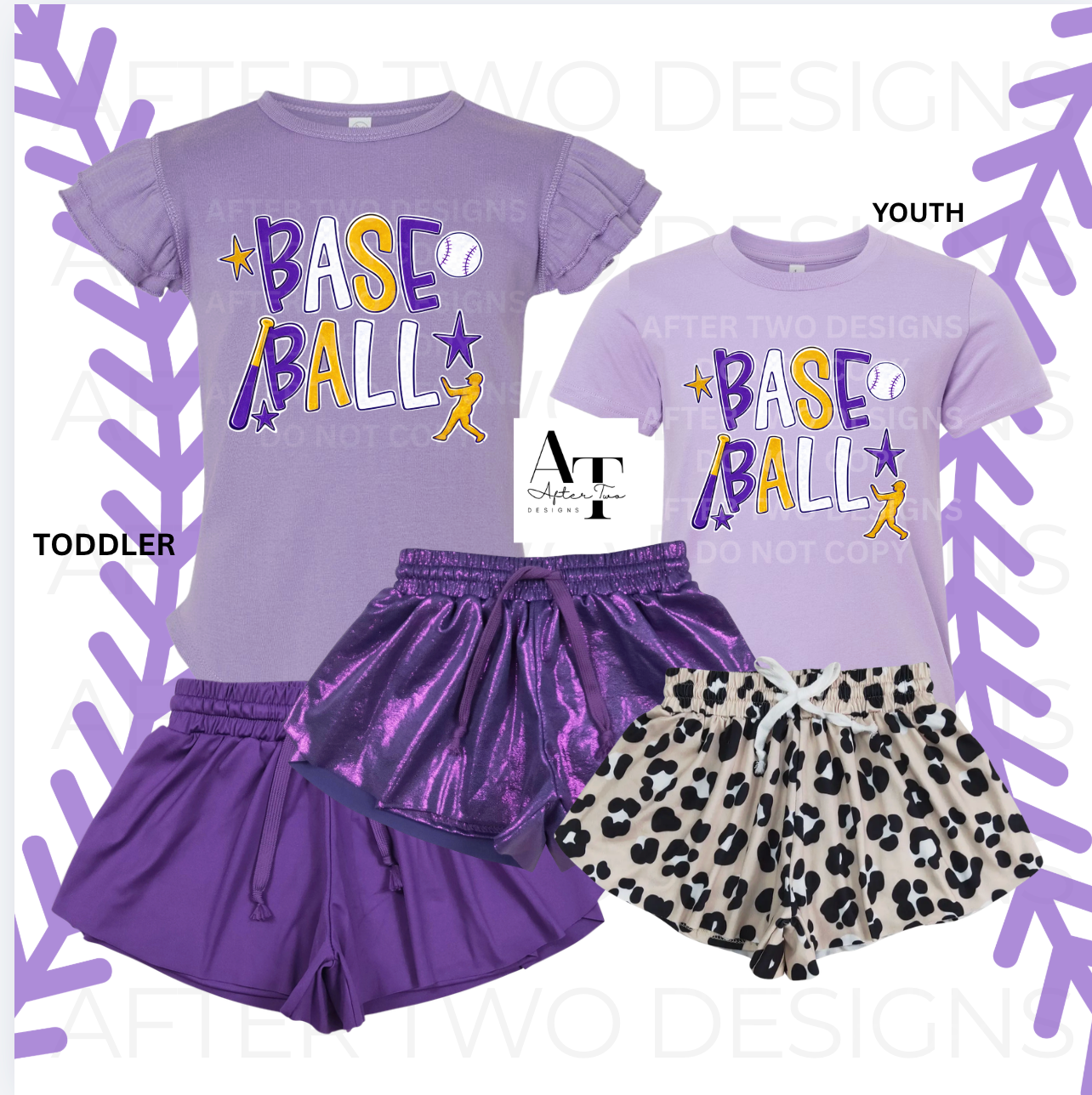 Toddler Baseball P/G  MTO