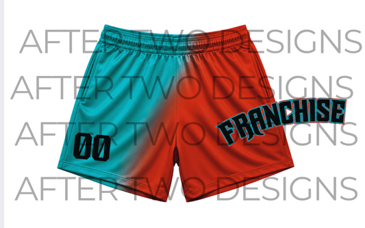 Colorblock Shorts by A2D- PRESALE