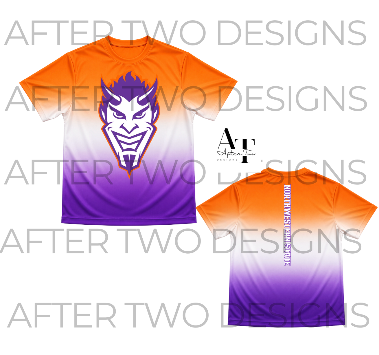 Demon Ombre Drifit Tee A2D - PRESALE