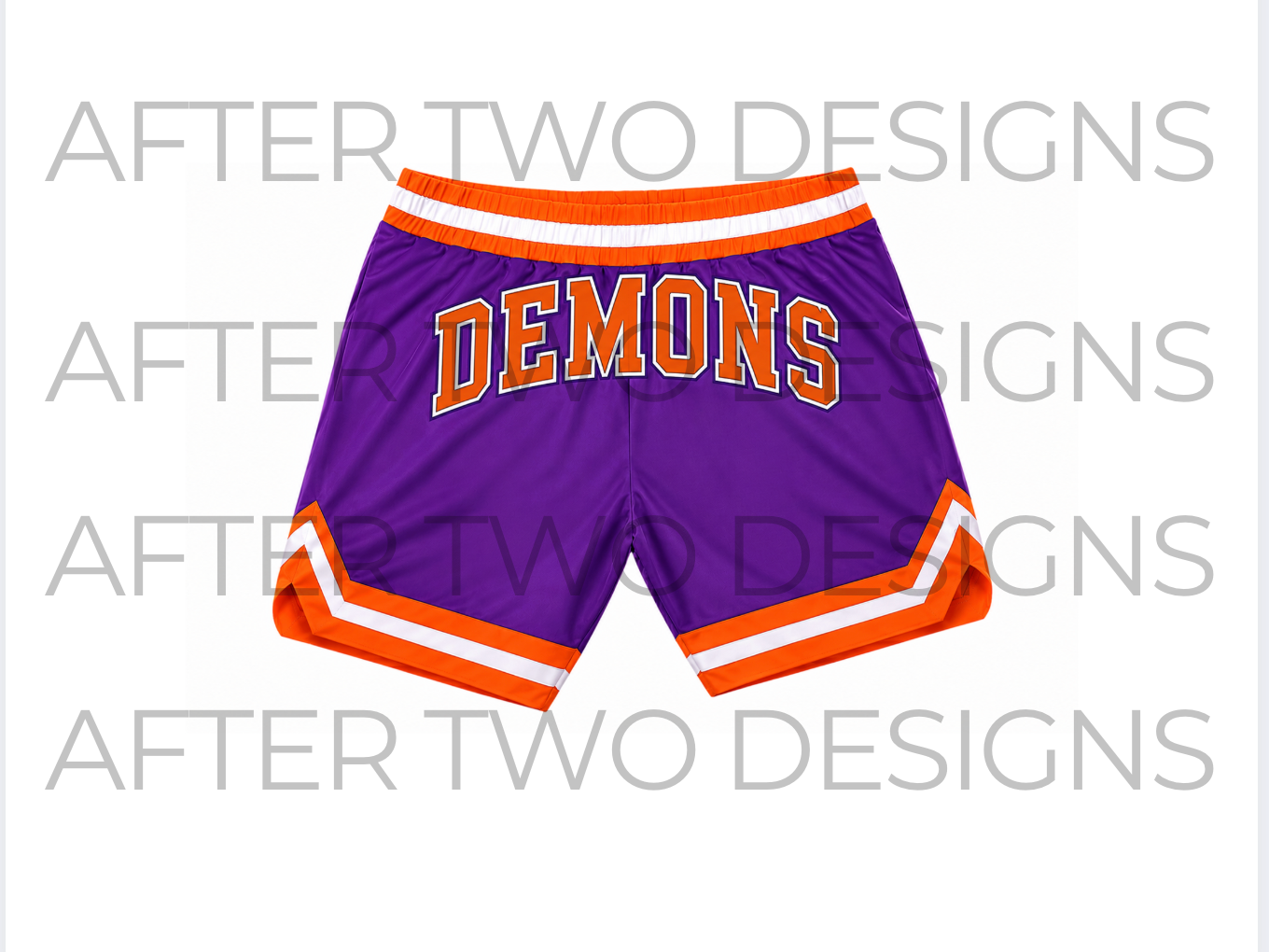 Demons Athletic Shorts by A2D- PRESALE