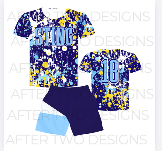 Sting Graffiti Drifit Tee PRESALE