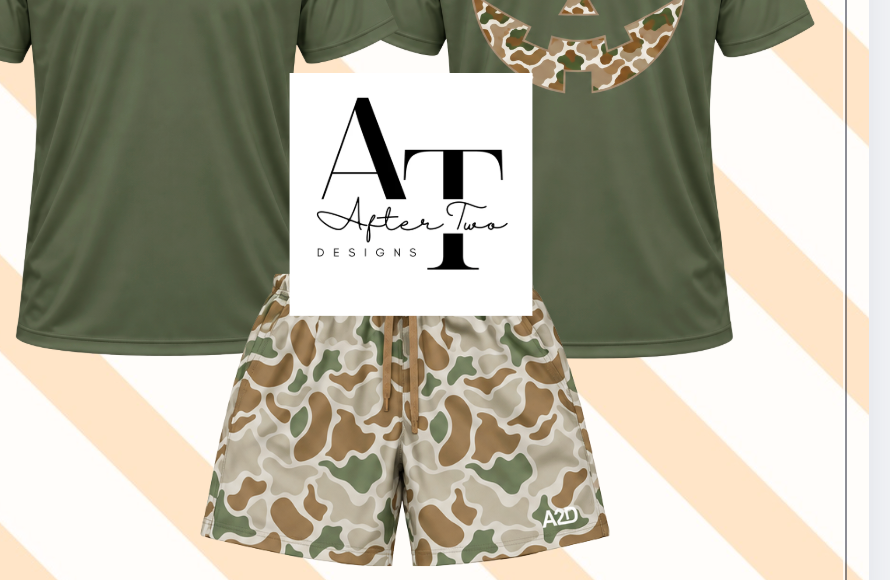 Brown Camo Shorts - PRESALE