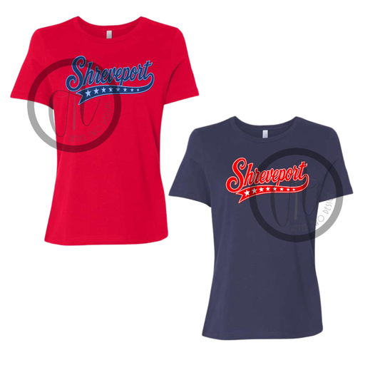 Womens Fit Bella Shreveport Tee