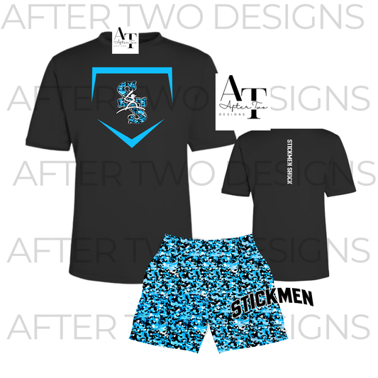 Stickmen Camo Plate Drift A2D Tee - PRESALE
